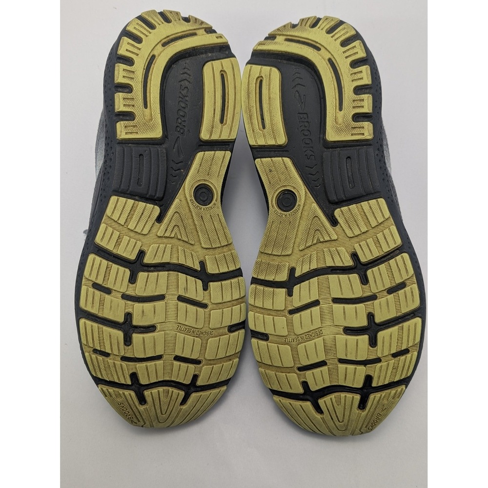 Brooks Ghost 16 Men's Running Walking Shoes Grey Yellow 1104181D040 Size 11 Dg - Picture 7 of 12